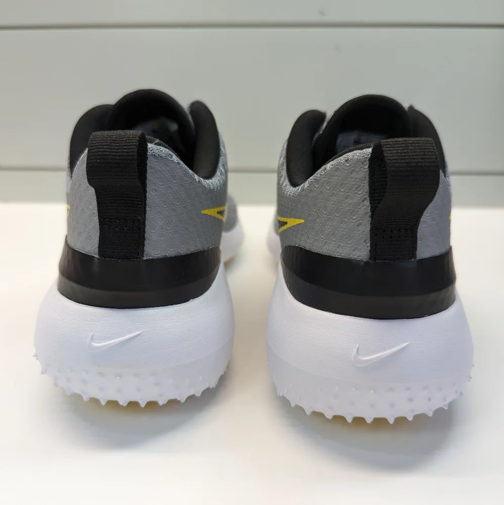 6Y Nike Roshe Golf G Junior Lace Up Grey Yellow Spikeless shoes sie Youth's 6